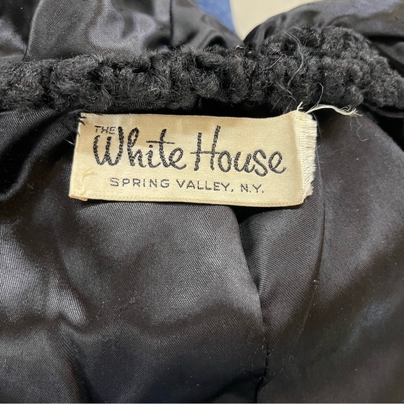 Vintage 1950’s The White House Curly Persian Lambs Wool Swing Coat Medium - Picture 12 of 12